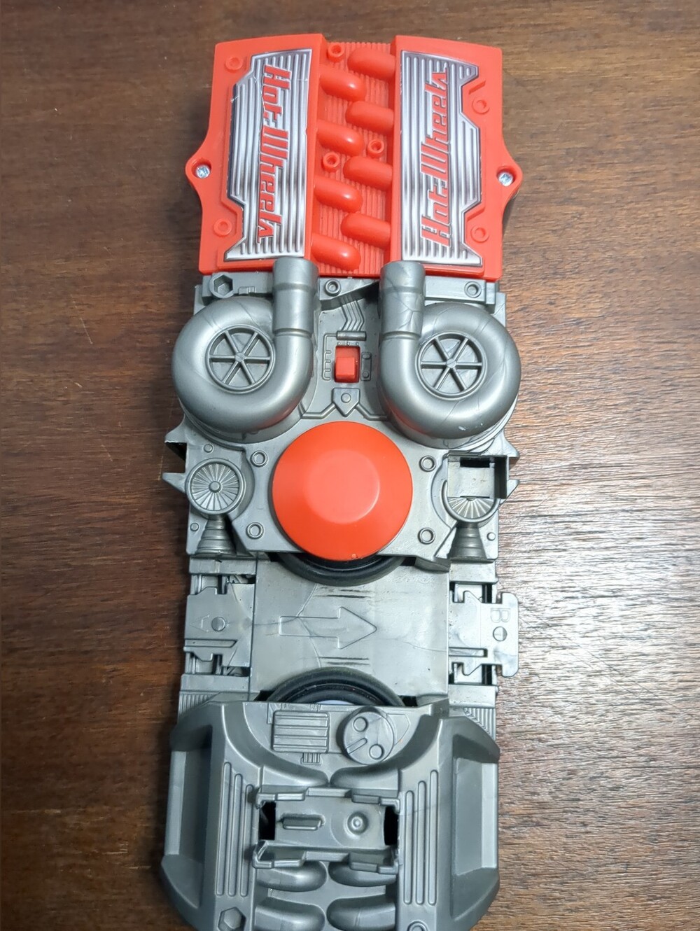 2018 Mattel Hot Wheels Track Power Booster Car Launcher Gray & Red GGF92 TESTED